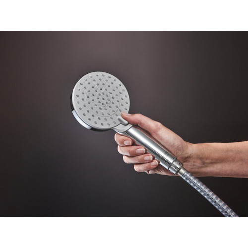 Pommeau de douche 2 jets, HANSGROHE vernis blend eco chrome - HANSGROHE