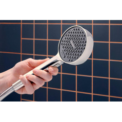 Pommeau de douche Activera 2 jets, chromé de marque HANSGROHE, référence: B9884900