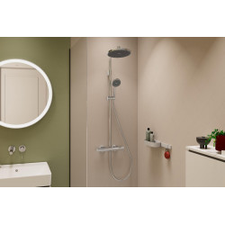 Colonne de douche thermostatique chrome, Stamis S Activera, HANSGROHE - HANSGROHE