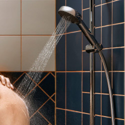 Colonne de douche thermostatique chrome, Stamis S Activera, HANSGROHE - HANSGROHE