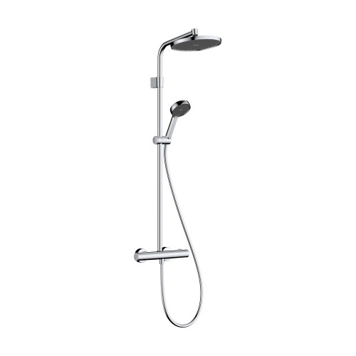 Colonne de douche thermostatique chrome, Stamis S Activera, HANSGROHE - HANSGROHE