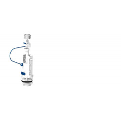Mécanisme de chasse d'eau pour wc (set de valve) à câble - BEMIS