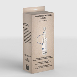 Mécanisme de chasse d'eau pour wc (set de valve) à câble - BEMIS