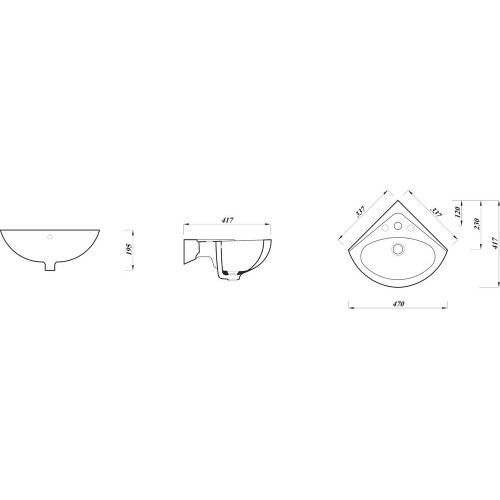 COREO LMAINS ANGLE CERAM - Sans marque
