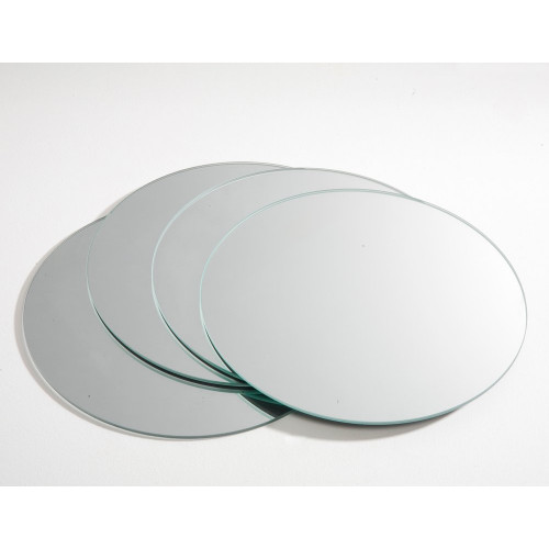 Set de 4 miroirs ronds diamètre20cm - Sans marque