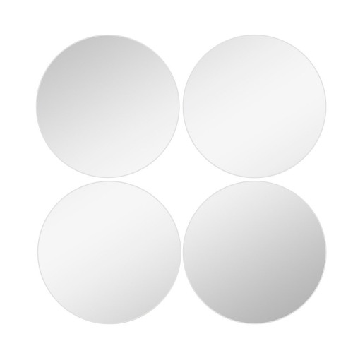 Set de 4 miroirs ronds diamètre20cm - Sans marque