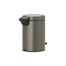 Poubelle de salle de bains 3 l platinum BRABANTIA New icon - BRABANTIA