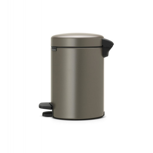 Poubelle de salle de bains 3 l platinum BRABANTIA New icon - BRABANTIA