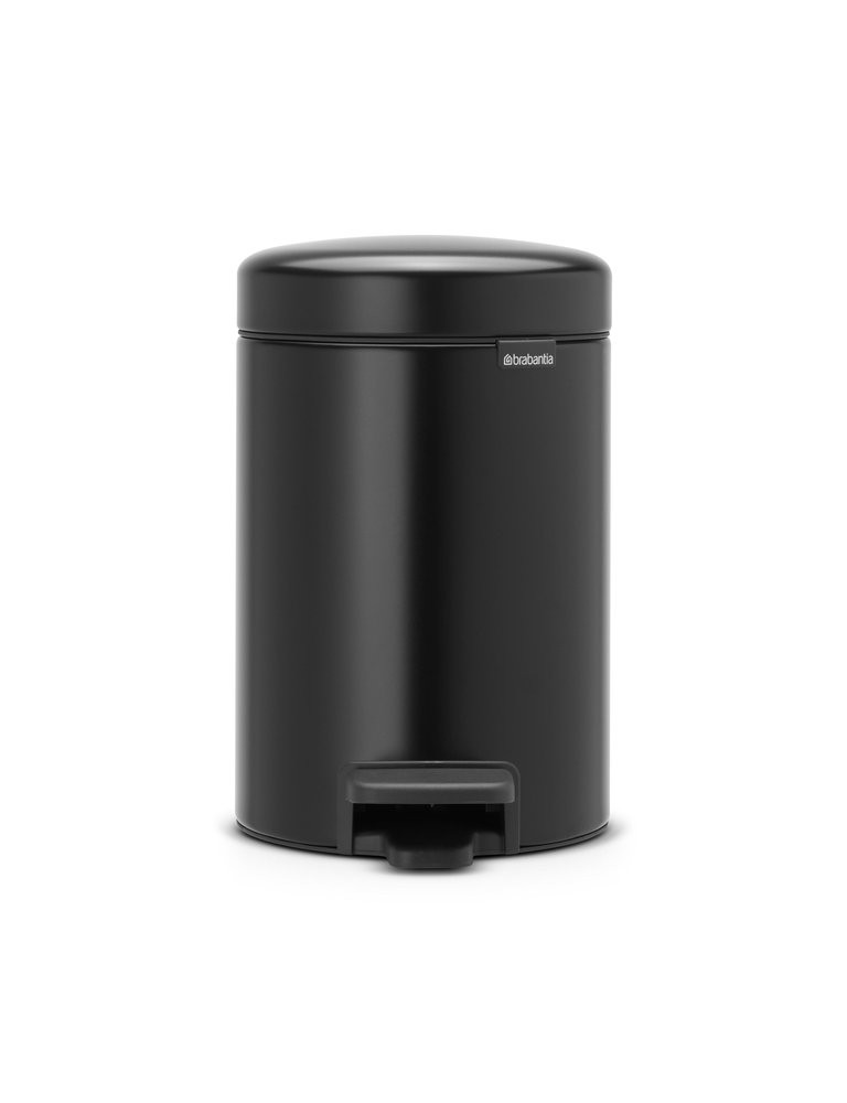 Brabantia Poubelle à pédale noire Newlcon 3L - vue 3
