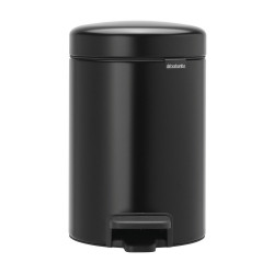 Poubelle 3L New Icone noire - BRABANTIA