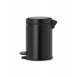 Poubelle 3L New Icone noire - BRABANTIA