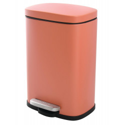 Poubelle de salle de bains 5 l terracotta Akira COTEXSA de marque Sans marque, référence: B9888900