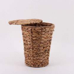 Poubelle de salle de bains 3 l naturel HEYLA de marque AZAO, référence: B9889000