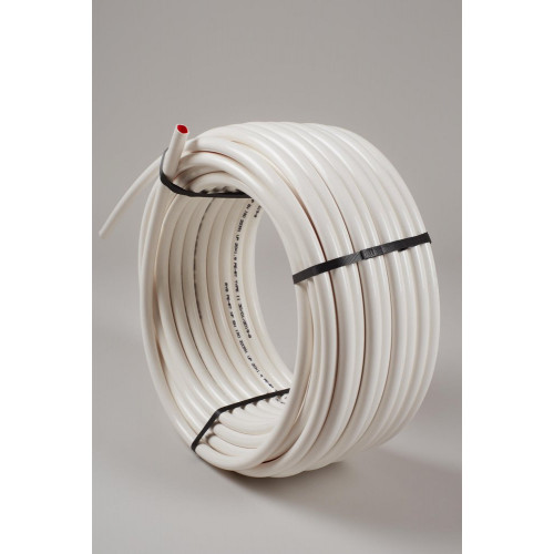 Tube PER pré-gainé, diam.10 x 12 mm, de 10 m - Sans marque
