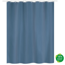 Rideau de douche 120 x 200 cm bleu MSV de marque MSV, référence: B9891500