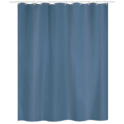 Rideau de douche 120 x 200 cm bleu MSV - MSV
