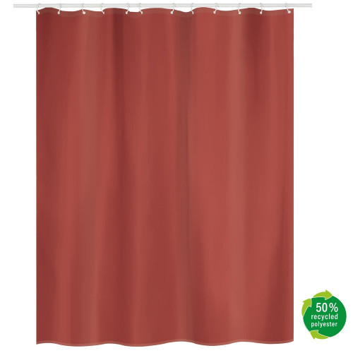 Rideau de douche 120 x 200 cm terracotta MSV - MSV