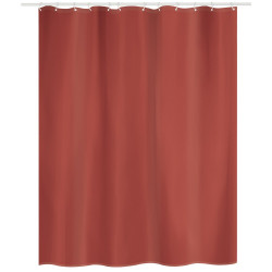 Rideau de douche 120 x 200 cm terracotta MSV - MSV