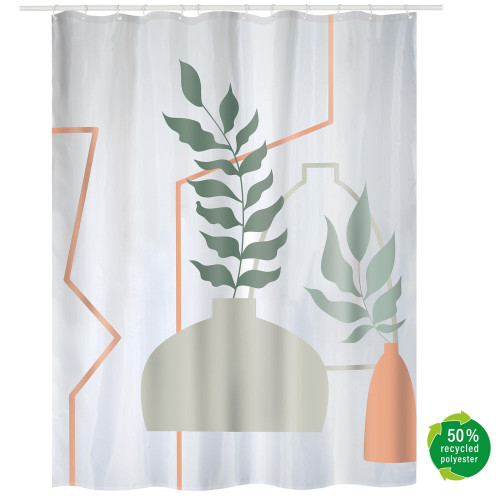 Rideau de douche 180 x 200 cm multicouleur Amelia MSV - MSV