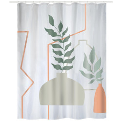 Rideau de douche 180 x 200 cm multicouleur Amelia MSV - MSV
