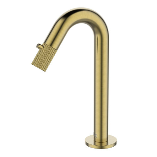 Robinet lave-mains or brossé, eau froide, Esseline, ESSEBAGNO - ESSEBAGNO