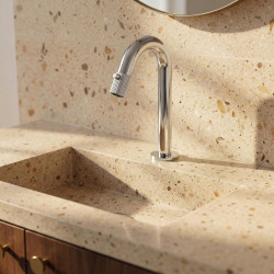 Mitigeur de lave-mains, eau froide, chrome, Esseline, ESSEBAGNO de marque ESSEBAGNO, référence: B9892400