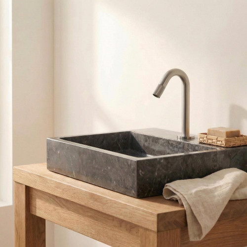 Mitigeur de lave-mains, eau froide, chrome, Esseline, ESSEBAGNO - ESSEBAGNO