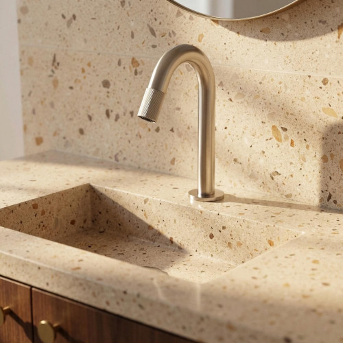 Mitigeur de lave-mains, eau froide, chrome, Esseline, ESSEBAGNO - ESSEBAGNO