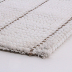 Tapis de bain, Felipe AZAO, l.50 x L.80 cm, ivoire - AZAO