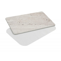Tapis de bain l.39 x L.60 cm gris Diatomite puna WENKO - WENKO
