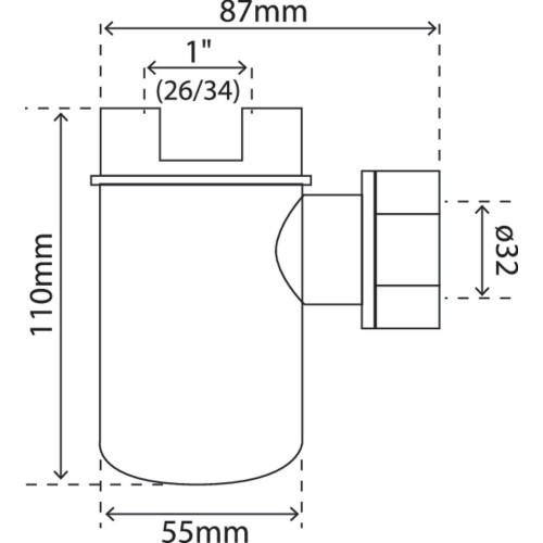 Entonnoir siphon nf gds - SOMATHERM FOR YOU
