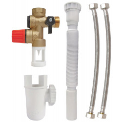 Kit chauffe-eau universel inox de marque SOMATHERM FOR YOU, référence: B9895500