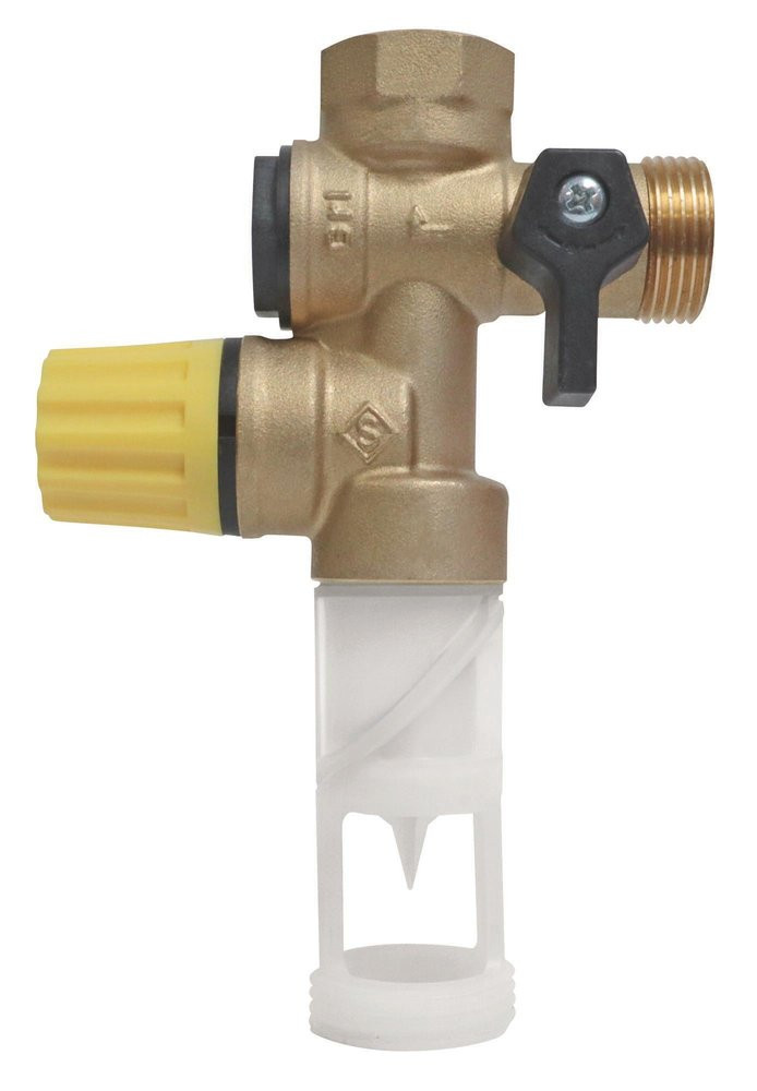 Groupe de sécurité téflon orientable 2027 7 bar NF pour chauffe eau SOMATHERM FOR YOU - vue 2