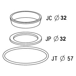 Kit de joints pour siphon lavabo - GIRPI