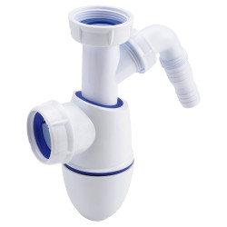Siphon pour lave-linge, Diam.1 1/2 (40mm), NICOLL - NICOLL
