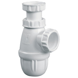 Siphon de lavabo réglable 50mm/106mm VALENTIN diamètre 32 - VALENTIN