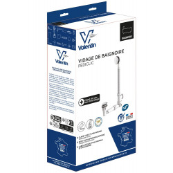 Vidage pour baignoire, diam.70 mm, VALENTIN - VALENTIN