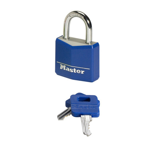 Cadenas à clé en aluminium, MASTERLOCK, l.40 mm - MASTER LOCK