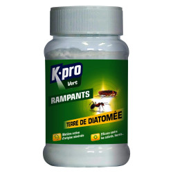 Terre de diatomée en poudre multisurface pour rampants, KAPO VERT, 100 g de marque K.PRO, référence: J9828500