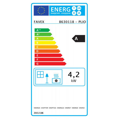 Chauffage à gaz à infrarouge Plio 4.2W FAVEX - FAVEX