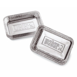 Petites barquettes en aluminium WEBER de marque Weber, référence: J9851000