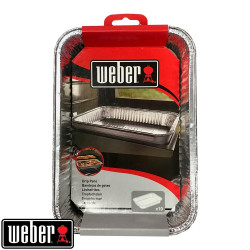 Petites barquettes en aluminium WEBER - Weber