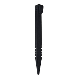 Lot de 12 piquets à planter  pvc noir, H.26.5 x L.5 cm de marque Sans marque, référence: J9852300