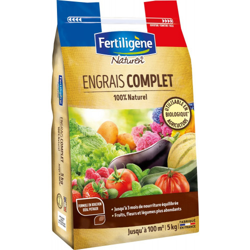 Engrais potager FERTILIGENE 100 m² - FERTILIGENE