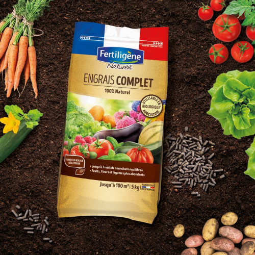 Engrais potager FERTILIGENE 100 m² - FERTILIGENE