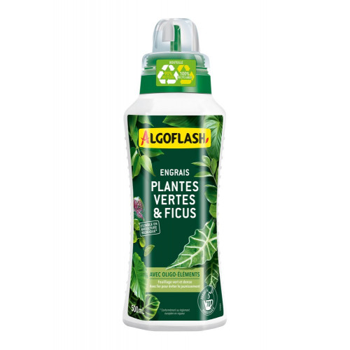 Engrais plantes vertes, 500ml - Algoflash