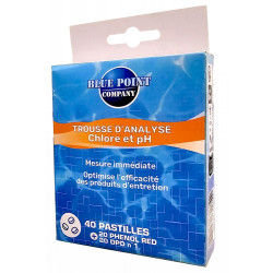 Trousse d'analyse de chlore pH, pastilles de marque Sans marque, référence: J9859300