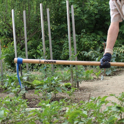 Houes à bêcher acier forgé REVEX manche bois L.115 cm - REVEX
