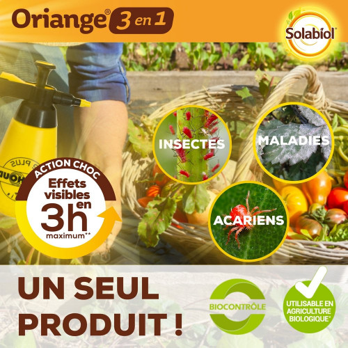 Traitement potager et fruitiers SOLABIOL,100 ml - SOLABIOL
