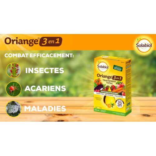 Traitement potager et fruitiers SOLABIOL,100 ml - SOLABIOL